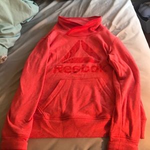 Reebok sweatshirt coral colored